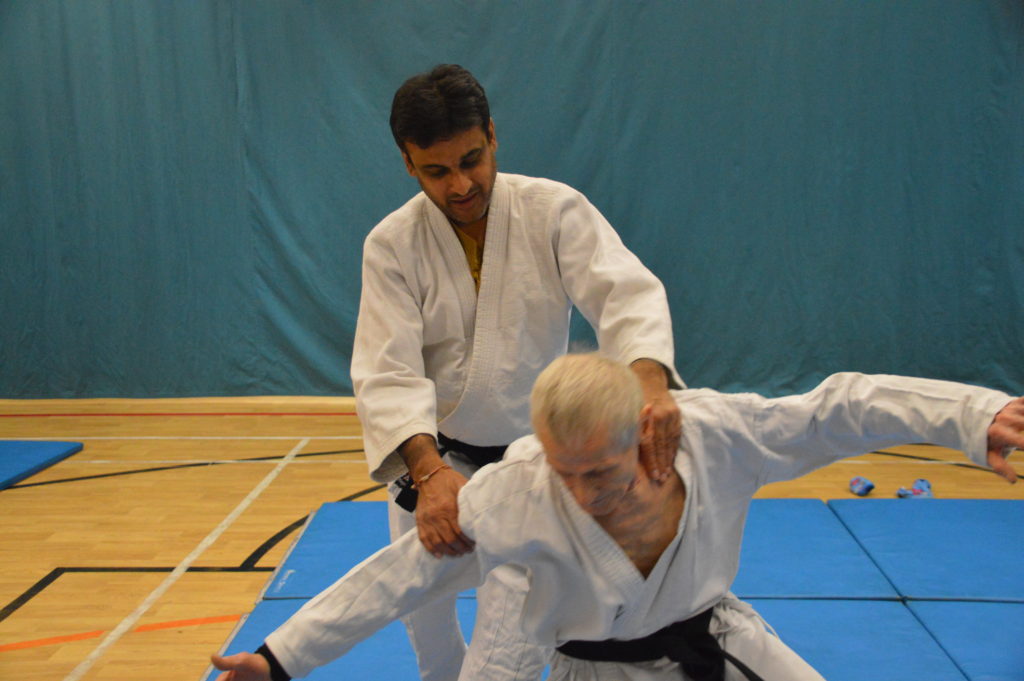 Aikido in action - ude-furi undo