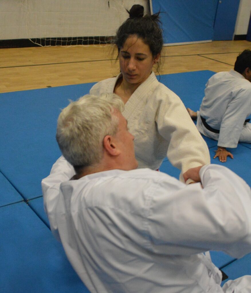 Awareness in aikido - kokyu dosa technique